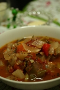 ミネストローネ風野菜たっぷりスープ